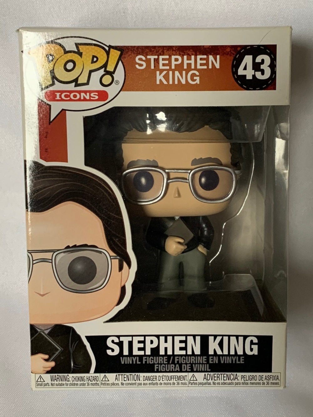 NIB! Stephen King #43 Funko Pop! Never Opened!